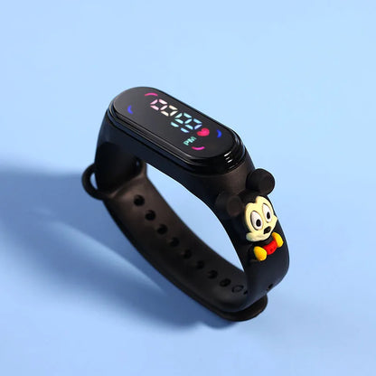 Reloj Infantil LED Deportivo | Pulsera Electrónica de Dibujos Animados para Niños y Niñas Impermeable
