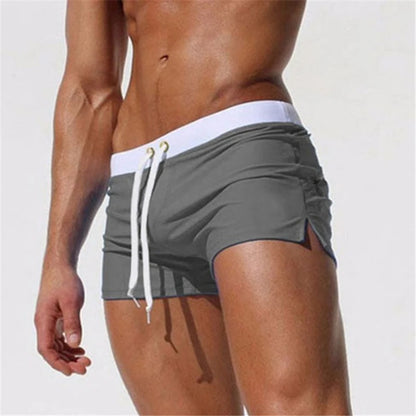 Bañador Hombre Boxer 10 Colores | Shorts Playa con Bolsillo Trasero Secado Rápido – Swimwear Verano