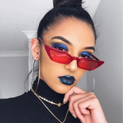 Pack 8 Gafas de Sol Cat Eye Mujer | Vintage Pequeño Marco UV400 Estilo Retro