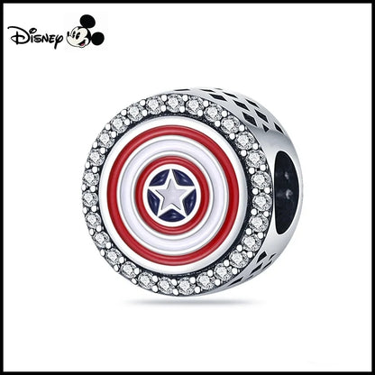 Charm Disney 100 Aniversario Superhéroes | Compatible Pandora | Beads Plata 925 DIY Mujer