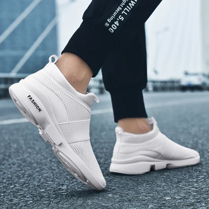 Zapatillas Hombre 2025 | Sneakers Casual de Malla Transpirable y Slip-on