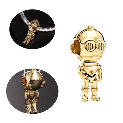 Charm Harry Potter plata 925 – Abalorio mágico de la serie para pulsera tipo Pandora