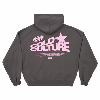 Sudadera Oversize Unisex Estilo Y2K Harajuku Hip Hop con Estampado Gótico