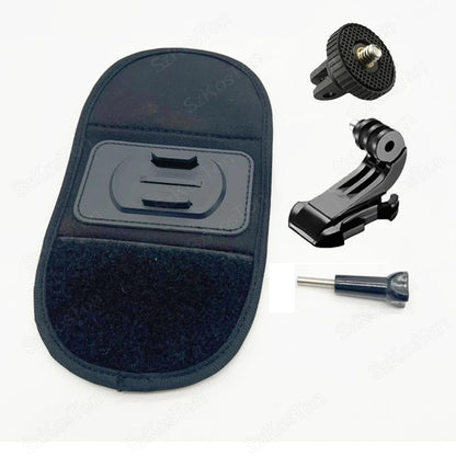 Soporte giratorio 360° para mochila – Montura de correa compatible con GoPro Hero 13/12/11/10/9, DJI Action, Insta360 X5/X4