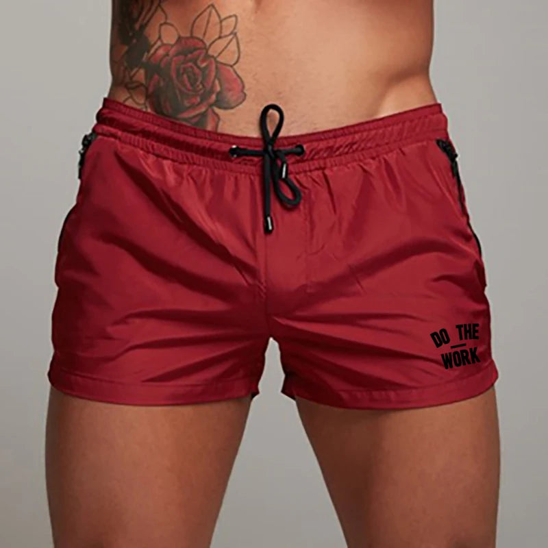 Shorts de Playa para Hombre – Bañador Verano Transpirable con Secado Rápido y Bolsillo con Cremallera