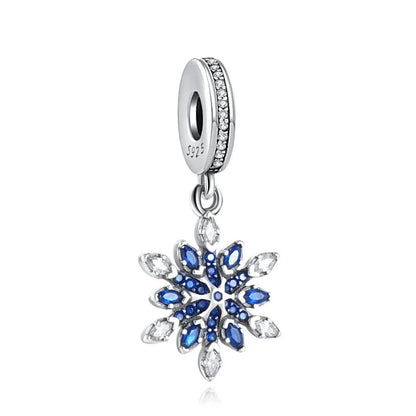 Charm Serie Océano en Plata 925 – Abalorios Tortuga, Cangrejo y Sirena para Pulsera Original Mujer