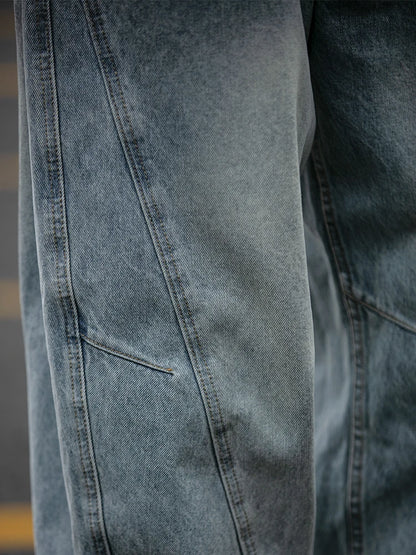 Jeans Baggy Hombre Estilo Japonés | Pantalón Denim Vintage Oversize Recto Streetwear Skate 2025