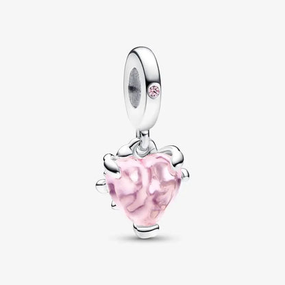 Charm Disney Cerdito Volador Rosa & Princesas | Compatible Pandora Pulsera Mujer DIY