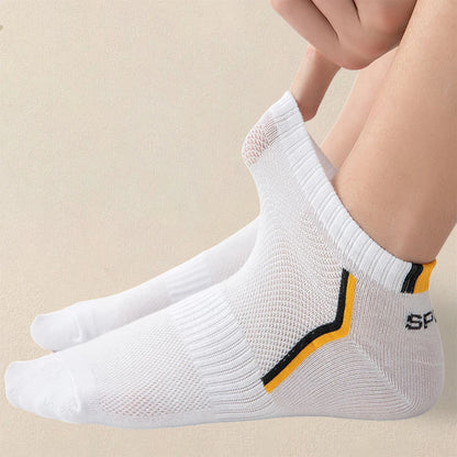 5 Pares de Calcetines Cortos de Verano para Hombre | Moda Casual | Transpirables, Ligeros y Cómodos