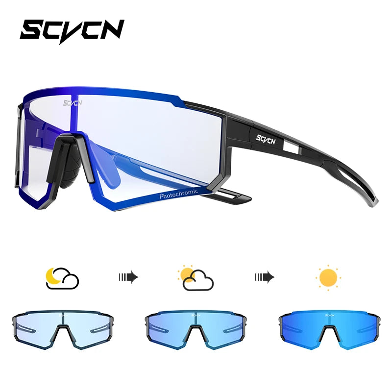 Gafas de Ciclismo SCVCN | Gafas Deportivas MTB, Running, Pesca, Escalada | Protección UV400 Unisex