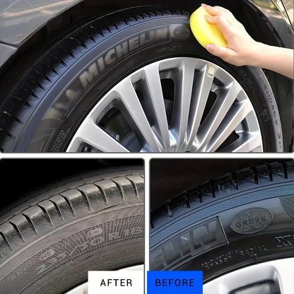 Renovador de Plásticos para Coche | Restaurador Negro Brillante y Protector de Plásticos & Cuero
