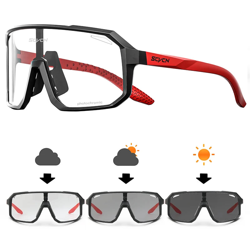 Gafas de Ciclismo SCVCN HOT MTB | Gafas Deportivas Unisex con Protección UV400 | Running, Conducción, Bicicleta y Outdoor