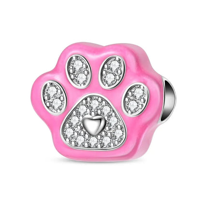 Charm Plata 925 Colgante Rosa Mariposa Corazón Flor Pájaro | Dije Para Pulsera Pandora Compatible