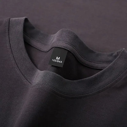 Camiseta Oversize Heavyweight 600g | T-Shirt Unisex 100% Algodón Premium Verano
