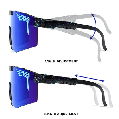 Gafas de Sol Deportivas Pit Viper | Lentes Ciclismo UV400 Unisex, Antideslumbrantes para Conducir, Béisbol y Outdoor