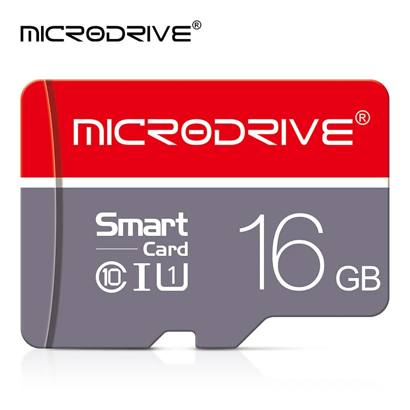 Tarjeta de Memoria Micro SD Mini TF Alta Velocidad Clase 10 – 4GB, 8GB, 16GB, 32GB, 64GB, 128GB, 256GB + Adaptador SD