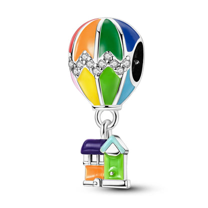 Charm de Plata S925 Hamster, Terrier y Princesa – Abalorios Brillantes para Pulseras Originales 3mm