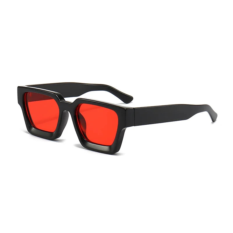 JNPCXI Gafas de Sol Cuadradas de Lujo | Retro Fashion Unisex UV400