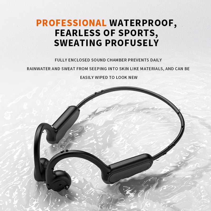 Xiaomi Mijia auriculares de conducción ósea – Inalámbricos deportivos Bluetooth con micrófono manos libres para correr