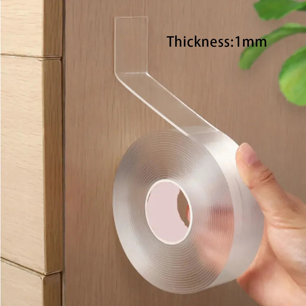 Cinta Doble Cara Ultra Resistente – Monster Tape Impermeable para Paredes y Electrodomésticos | Adhesivo Reutilizable para Hogar y Oficina