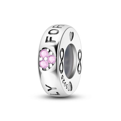 Charm de Plata 925 con Mariposa y Dragón – Abalorio Colorido con Zirconia Arcoíris para Pulseras DIY