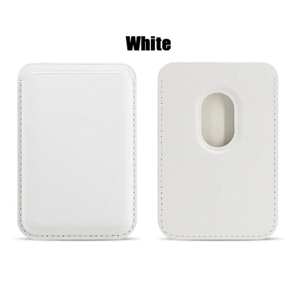 Leather Wallet Case para iPhone 15 Pro Max | Funda de Piel con MagSafe y Tarjetero Compatible con iPhone 14/13/12