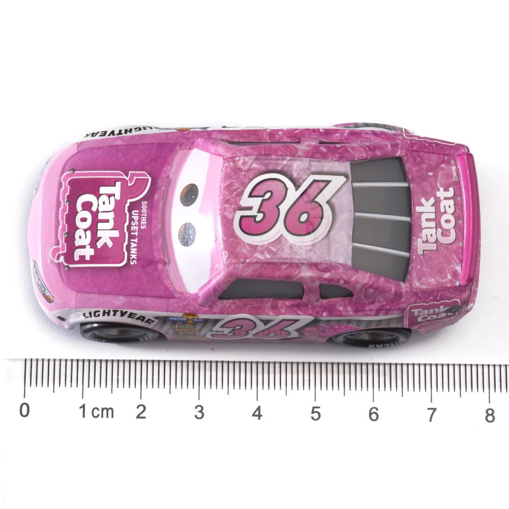 Coche de Juguete Disney Pixar Cars 3 Lightning McQueen & Mater 1:55 – Colección de Vehículos de Metal Diecast
