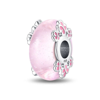 Charm Flor de Cerezo Rosa Plata 925 | Compatible Pulseras Pandora