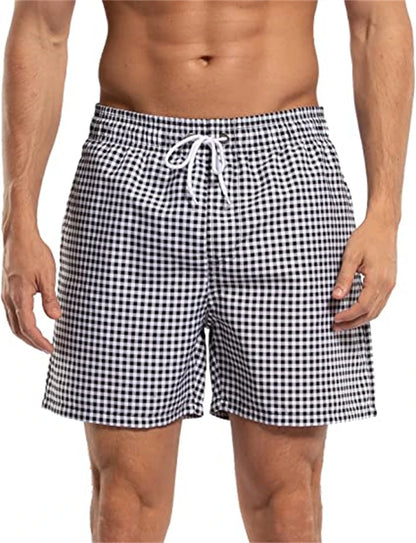 Shorts Hombre Verano con Bolsillos | Pantaloneta Playa Surf Secado Rápido