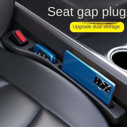 2Pcs Organizador de Asiento para Coche – Relleno de Huecos y Caja de Almacenamiento entre Asientos con Diseño Decorativo Interior