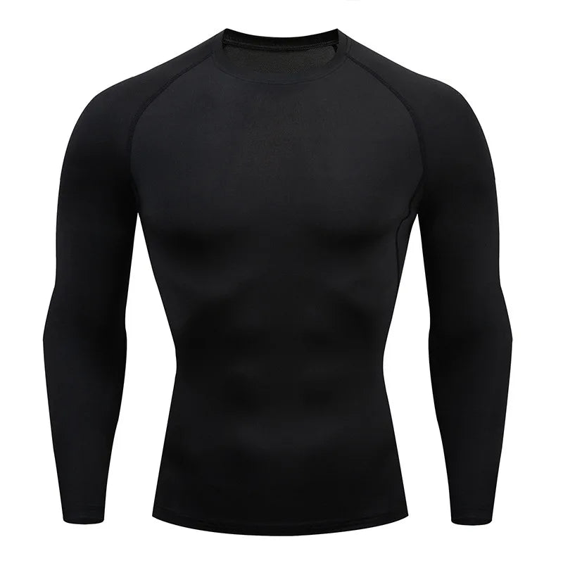 Camiseta Compresiva Hombre – Gym, Fitness, Running y Entrenamiento Outdoor, Manga Corta, Transpirable, Ajuste Elástico, Estilo Bat/Man