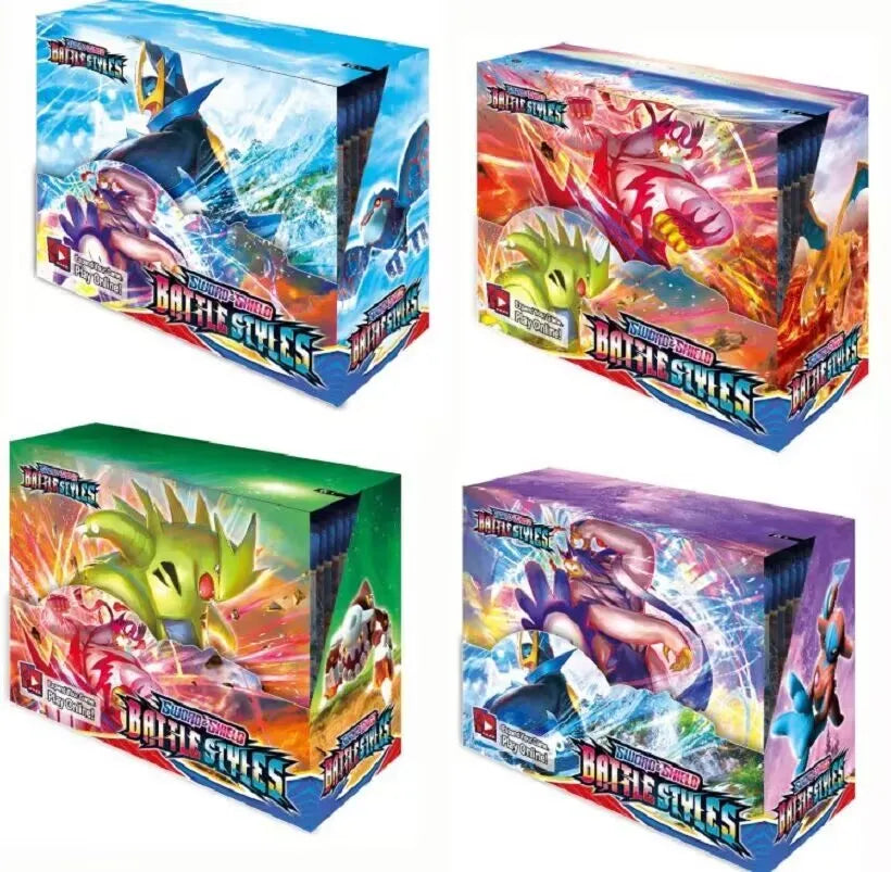 Set de Cartas Pokémon 324/360 Pcs – Brilliant Stars, 151, Prismatic Evolutions & Paldean Fates | Booster Box en Inglés