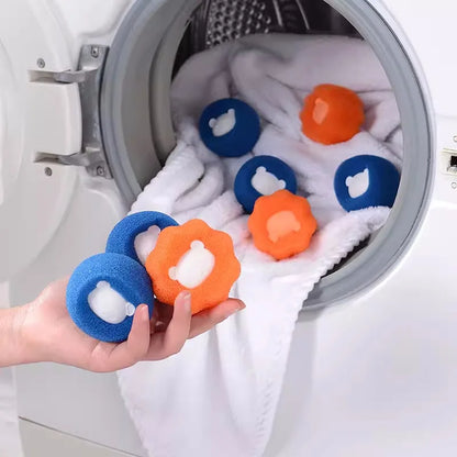 3 Piezas Bolas Mágicas Quitapelusas | Eliminador de Pelo y Pelusa para Lavadora y Secadora | Reutilizables y Seguras