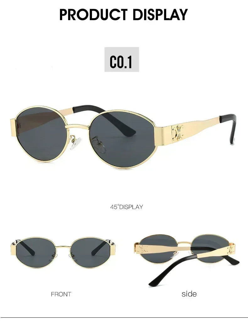 Gafas de Sol Metálicas Unisex UV400