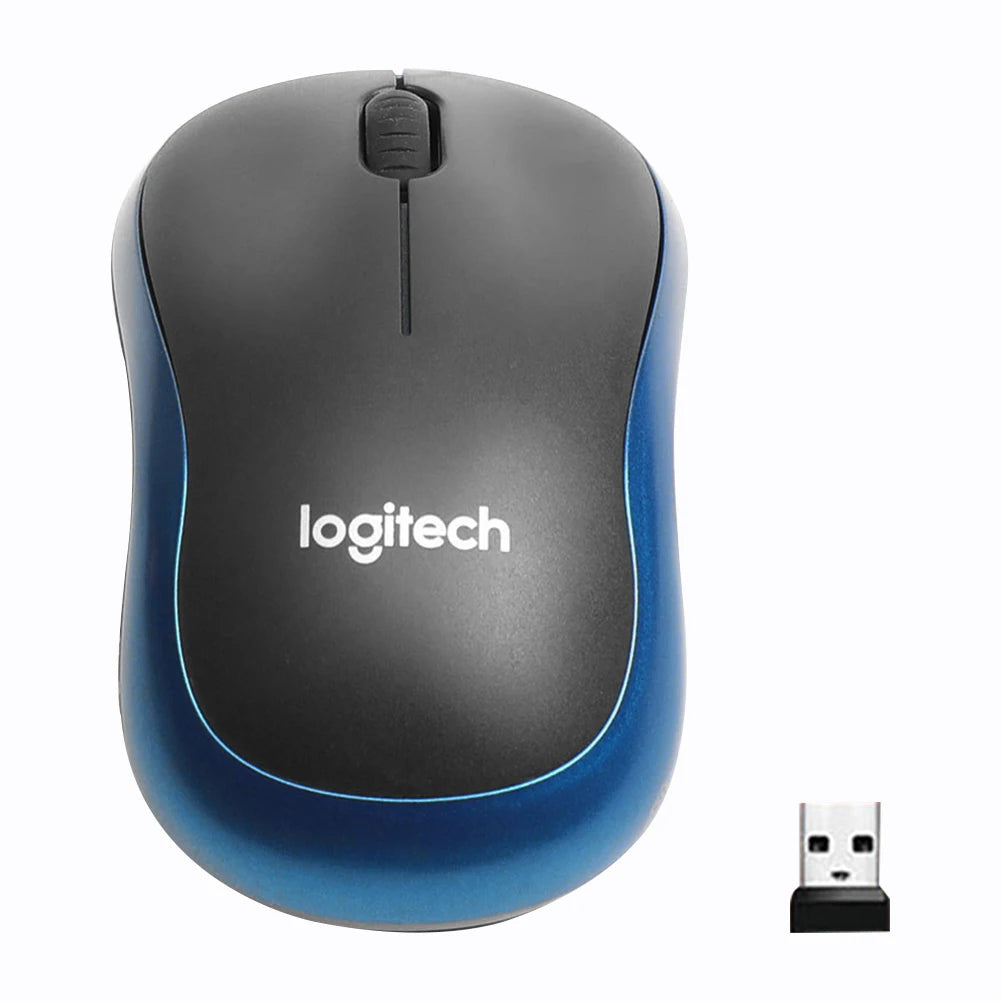 Mouse Inalámbrico 2025 – 2.4GHz USB, 1000DPI, Óptico Silencioso para Windows, Mac y Chrome OS
