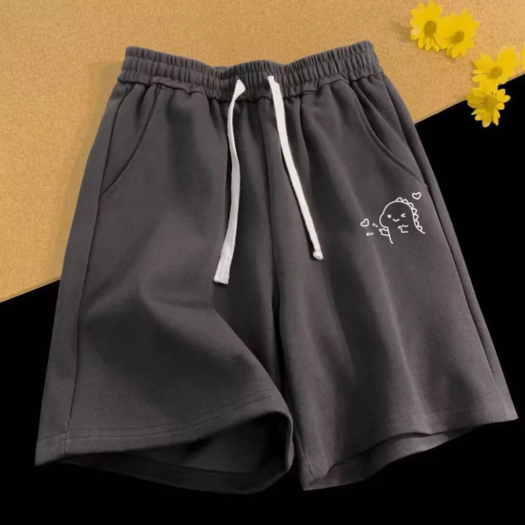 Shorts Hombre 2025 | Oversize con Estampado Divertido para Baloncesto y Casual