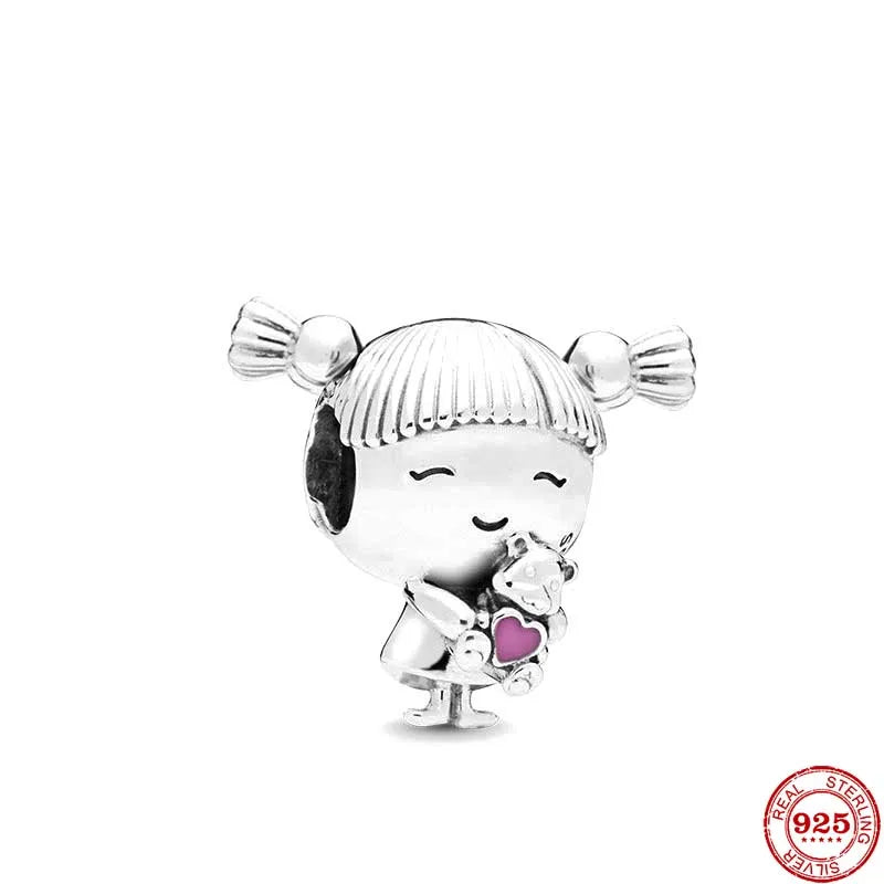 Charm Familia en Plata 925 – Abalorio Sparkling para Pulsera Original Mujer