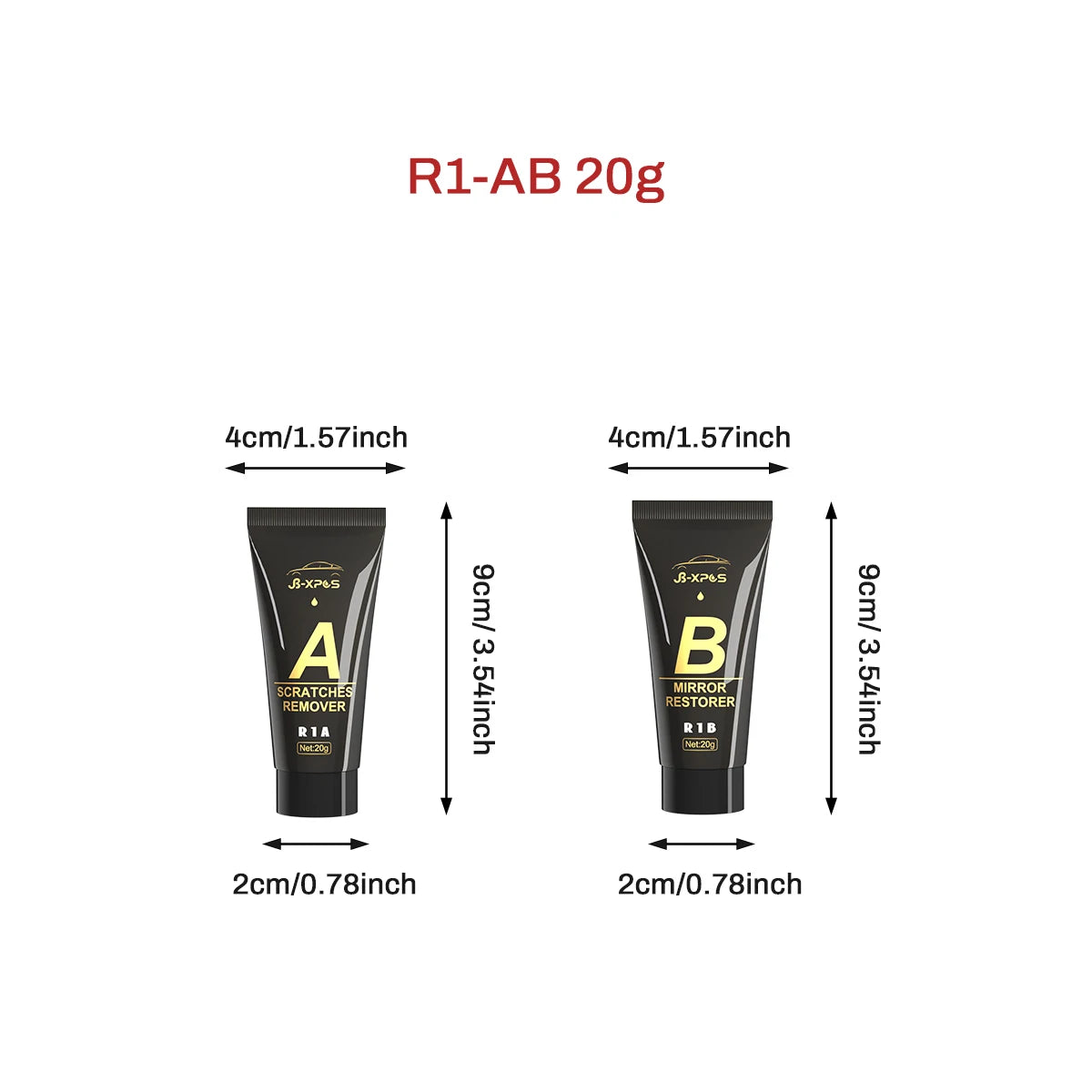 Removedor de Rayones para Auto R1 | Pulidor de Pintura, Restaurador de Brillo y Cera Anti-Rayaduras