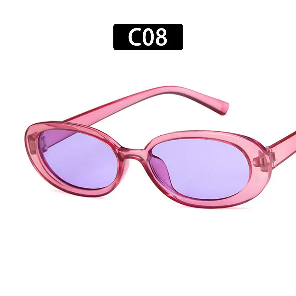 Gafas de Sol Retro Ovaladas para Mujer | Estilo Vintage Pequeño UV400 Polarizadas
