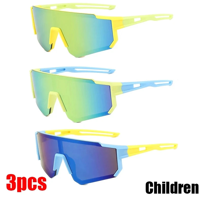 Gafas de Sol Deportivas para Niños – Protección UV, Moda Coreana y Estilo Trendy