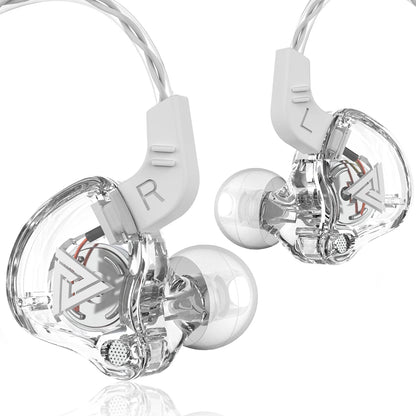 Auriculares In-Ear QKZ AK6 Originales | 6 Unidades Dinámicas con Micrófono, Sonido HIFI Estéreo y Subwoofer Deportivo