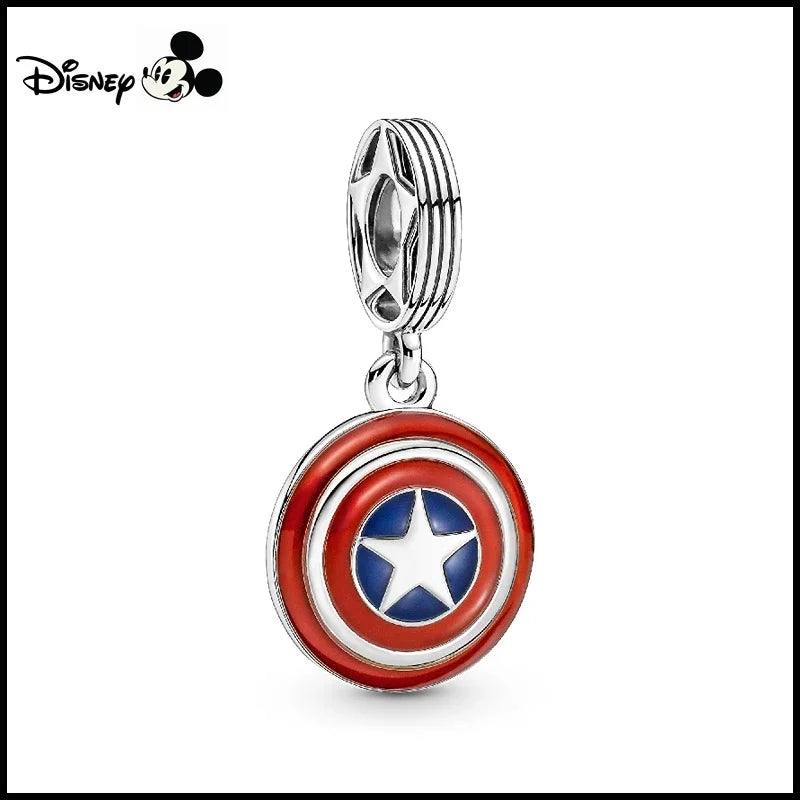 Charm Disney 100 Aniversario Superhéroes | Compatible Pandora | Beads Plata 925 DIY Mujer