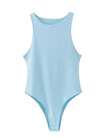 Body Sexy de Mujer Verano | Bodycon Ajustado Casual 4 Colores Estilo Club Chic