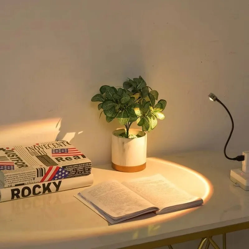 Lámpara LED USB Sunset Ambiance – Luz de Atardecer, Proyector Arcoíris 360°, Fotografía, Decoración y Ambiente