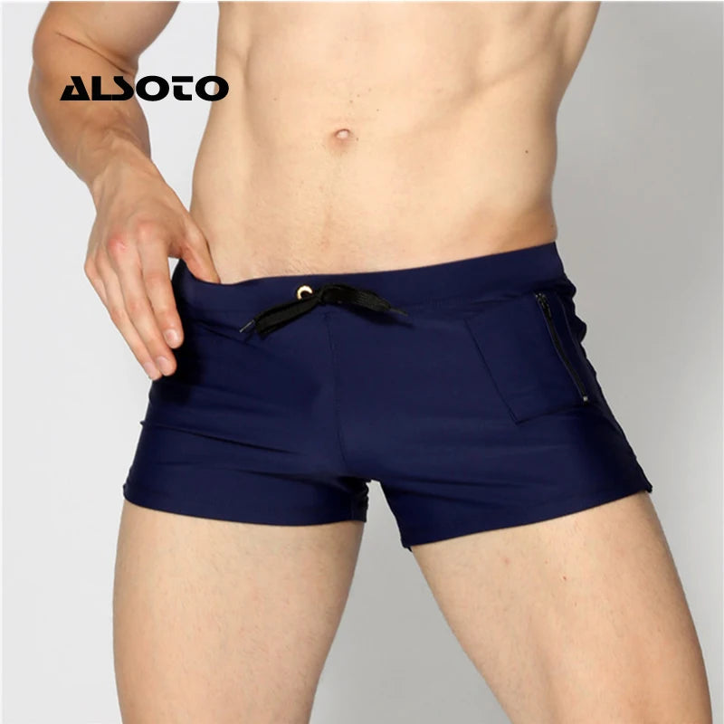 Shorts de Playa ALSOTO para Hombre – Bañador Moderno Transpirable con Boxer y Sunga