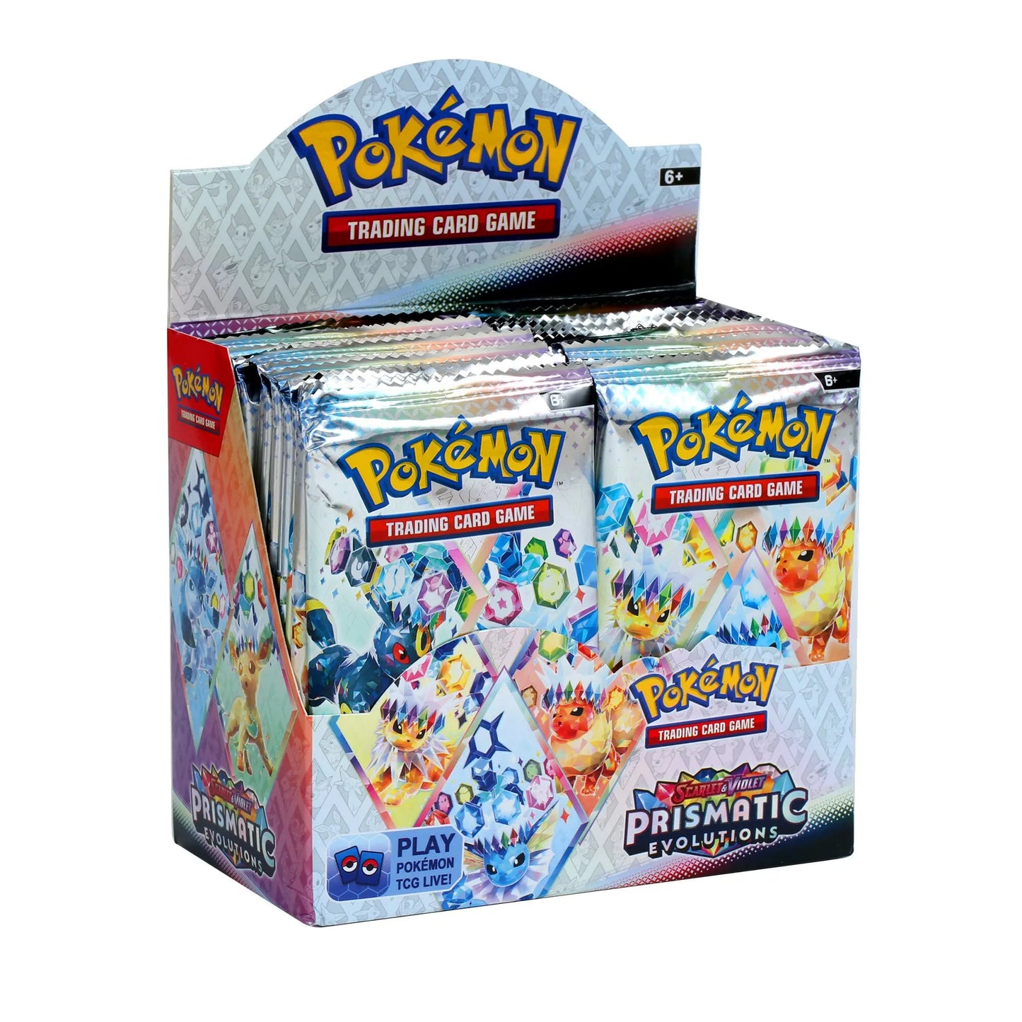 Set de Cartas Pokémon 324/360 Pcs – Brilliant Stars, 151, Prismatic Evolutions & Paldean Fates | Booster Box en Inglés