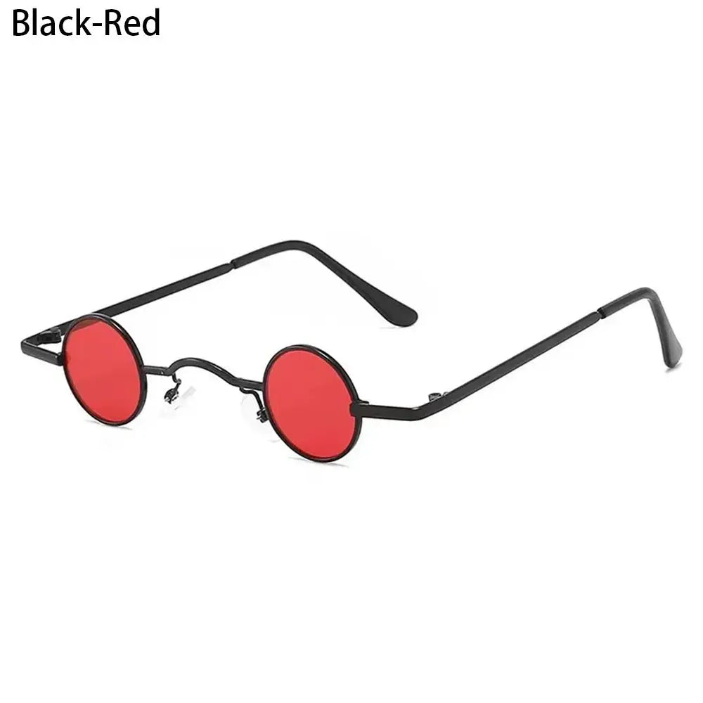 Gafas de Sol Redondas Punk Unisex | Montura Metálica Hip Hop Colores Moda UV400
