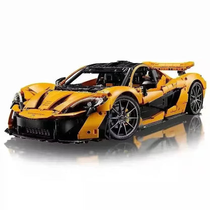 Set de Bloques P1 Supercar – Kit de Construcción Mecánica para Adultos, Juguete de Ingeniería DIY con Sistema Building Moc