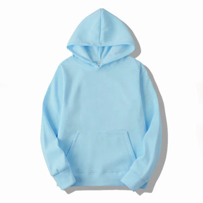 Hoodie Básico Unisex – Sudadera Casual Hombre y Mujer para Primavera, Otoño e Invierno