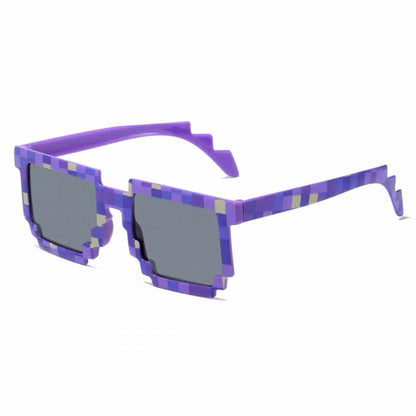 Gafas de Sol Pixeladas 2025 | Creeper Sunglasses Retro Gaming Unisex Fiesta y Moda